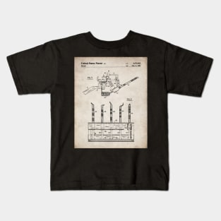 Dental Tools Patent - Dentist Hygienist Office Decor Art - Antique Kids T-Shirt